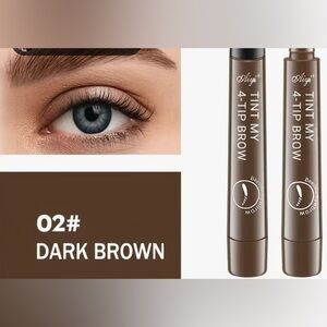 4 Tip Split Eyebrow Pencil for Simulated Natural Brows